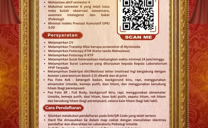 Asisten Laboratorium